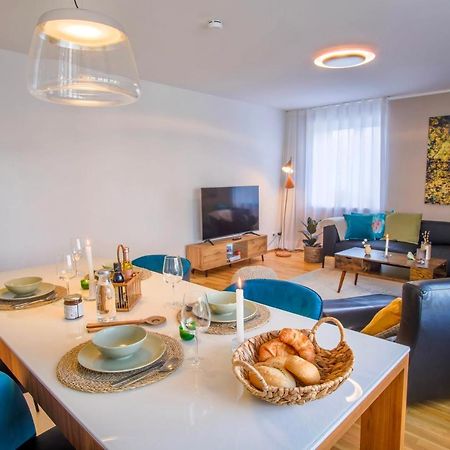 4-Room Luxury Apartment - Close To Central Station, Free Parking, Kitchen Leipzig Exterior photo